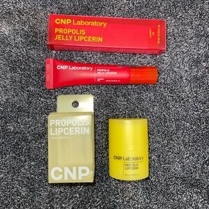 CNP Laboratory Propolis Lipcerin Lip Balm AND Propolis Jelly Lipcerin Lip Gloss